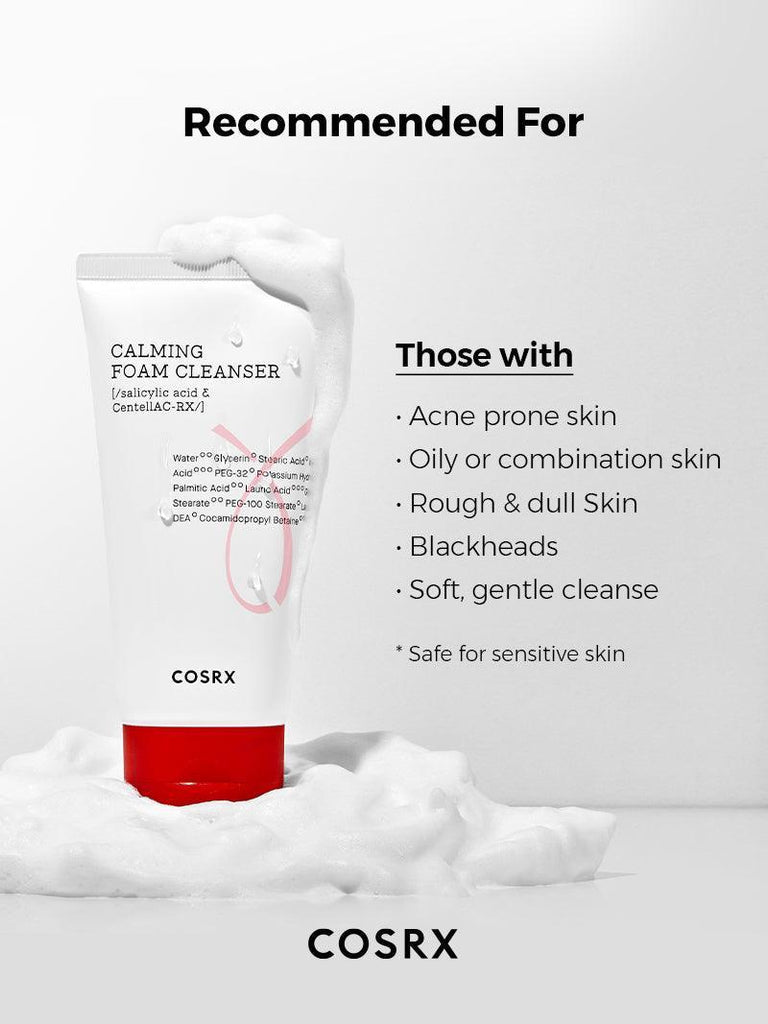 AC Collection Calming Foam Cleanser - COSRX Official