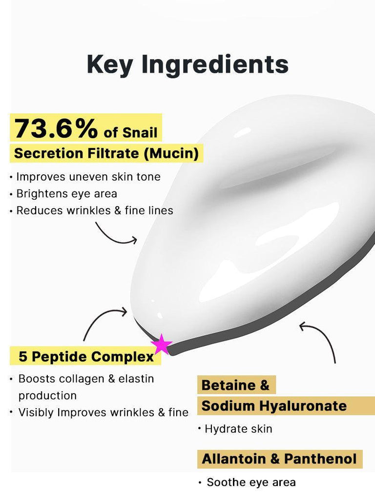 Advanced Snail Peptide Eye Cream - COSRX Official