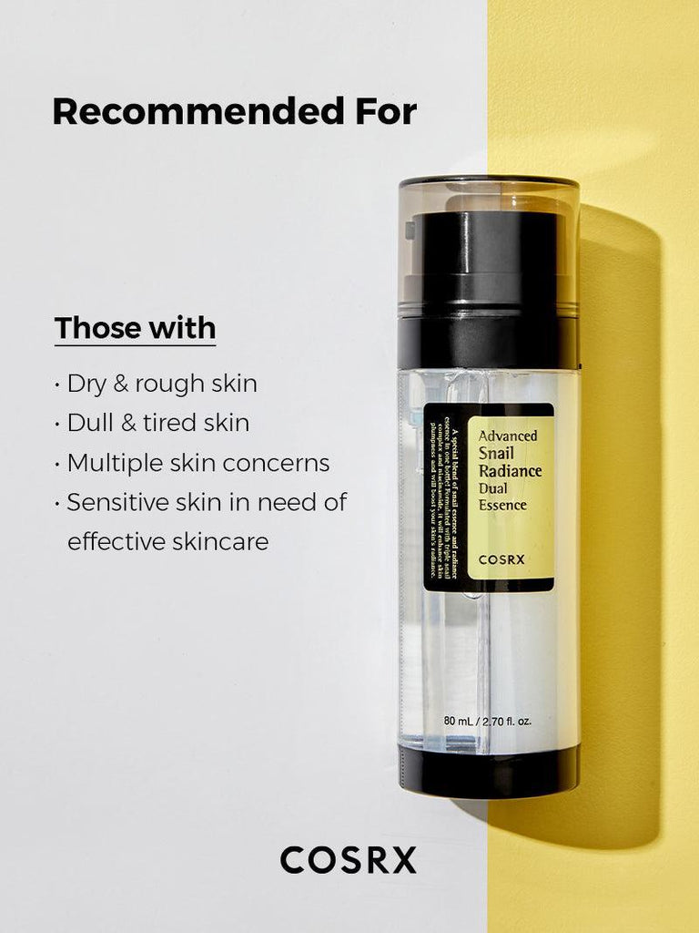 Advanced Snail Radiance Dual Essence - COSRX Official