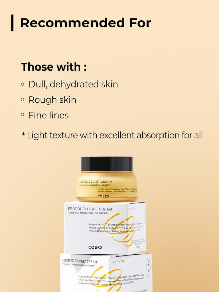 Full Fit Propolis Light Cream - COSRX Official