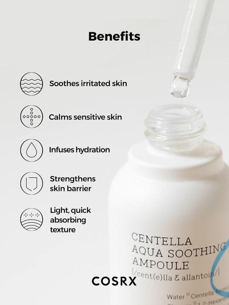 Hydrium Centella Aqua Soothing Ampoule - COSRX Official