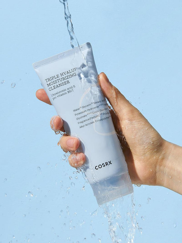 Hydrium Triple Hyaluronic Moisturizing Cleanser - COSRX Official